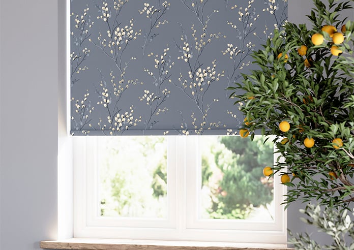Laura Ashley Pussy Willow, Dark Seaspray - Roller Blind - Image 5